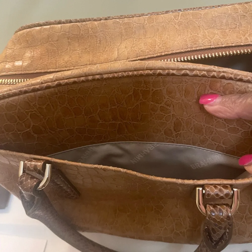 Brahmin Marissa Satchel Handbag - Picture 5 of 14